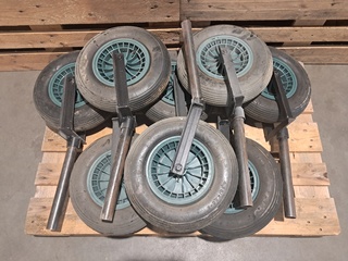 8x Kruiwagenwiel