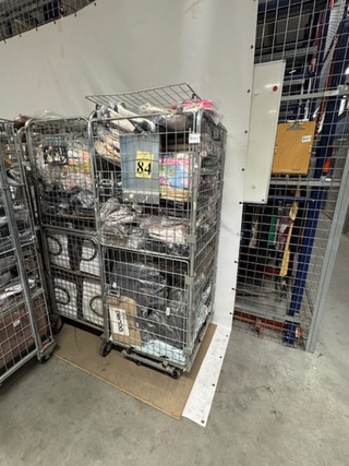 Partij tassen en rugzakken