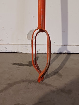 2x Grondboor handbediend Ø80mm