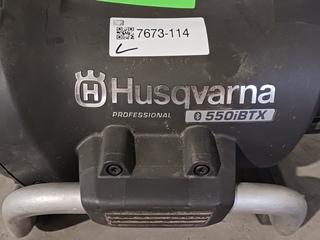 Bladblazer rugmodel accu Husqvarna, 550iBTX, bouwjaar 2021