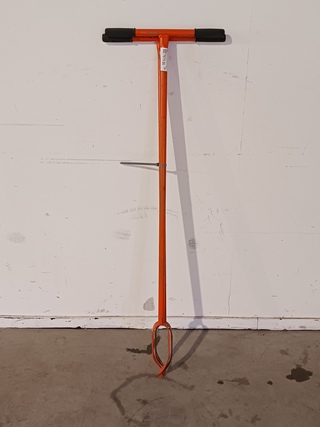 2x Grondboor handbediend Ø80mm