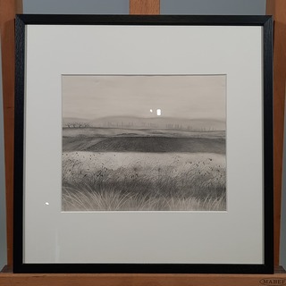 Tekening, H, Schäfer, Winterlandschap
