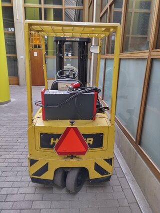Heftruck Hyster, J1.60XMT, geel, bouwjaar 1996