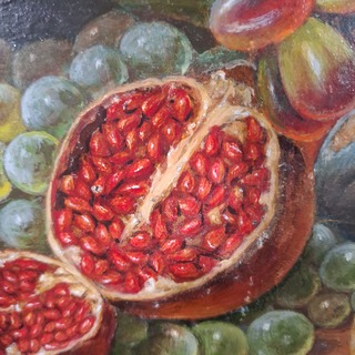 Schilderij, Peter Stegman, Vruchten, 1982