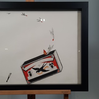 Ets aquatint, W. Compier, 1975