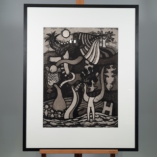 Afbeelding in lijst, Jaap Jungcurt, 1971