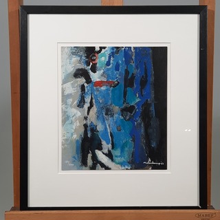 Afbeelding in lijst, N. Molenkamp, 1993