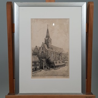 Schilderij, H. Bert, St. Joriskaart te Amersfoort