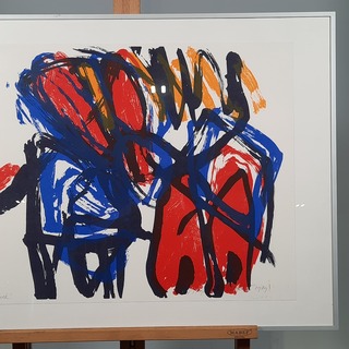 Schilderij, Birgitt Van Bracht, Het boek 24/30, 1981