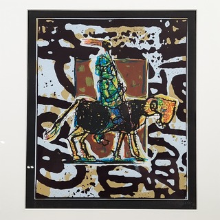 Schilderij J. Hanssen, Don Quishot 10/14, 1997