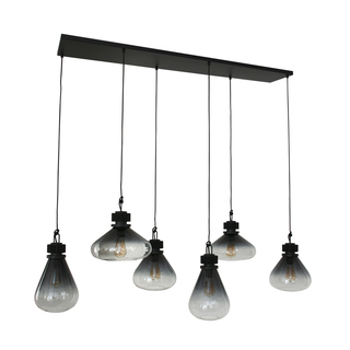 Hanglamp Flair 6 lichts Steinhauer Lighting, Zwart , 2024