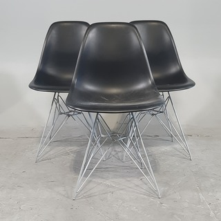 3x Design kuipstoel, Vitra, Eames