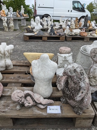 9x Tuinbeeld  divers