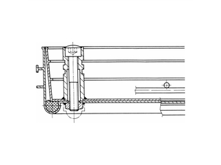 Zarges Asafdekking Aluminium  600 x 600 mm 125 kN Belastbaarheid