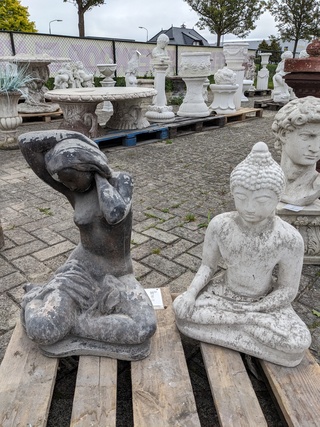 2x Tuinbeeld
