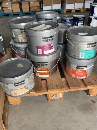 Ca. 12x Diverse Emmer Sikkens