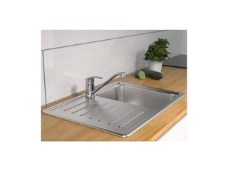 Schütte Cellino Keukenkraan voor Waterverwarmer met vrije Uitloop Chro