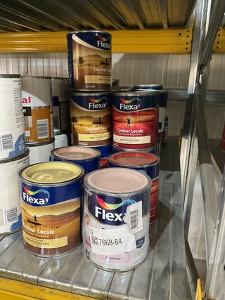 Ca. 16x Diverse kleuren Flexa
