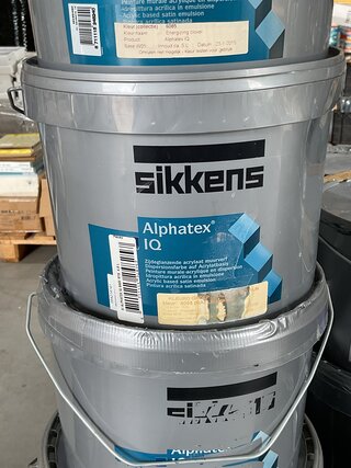 Ca. 12x Emmer Sikkens alphatex IQ