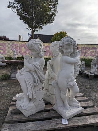 Beelden set drie-gratiën