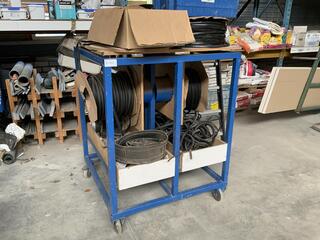 Verrijdbaar stalen rek