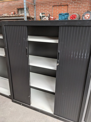 2x Archiefkast zwart