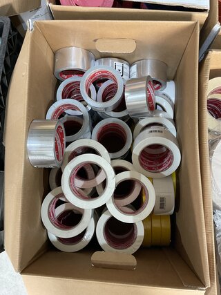4x Doos diverse soorten kip tape