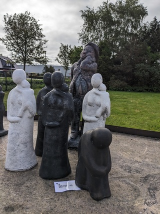 6x Tuinbeeld