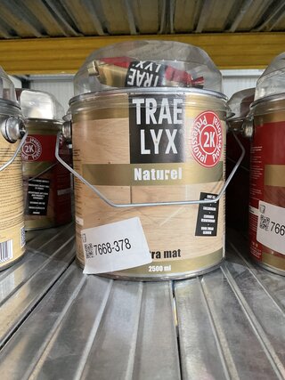 2x Trae lyx 2 componenten mat