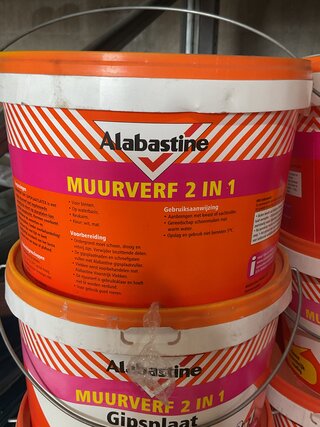 5x Albastine gipsplaat latex