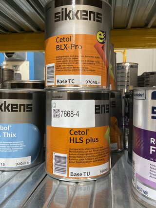 7x Sikkens cetol BLX en HLS