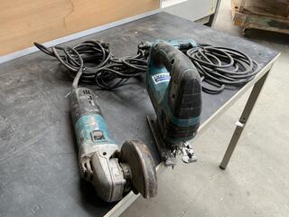 3x Elektrisch gereedschap, Makita