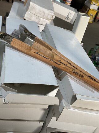 Ca. 10x Meesterhand kwasten