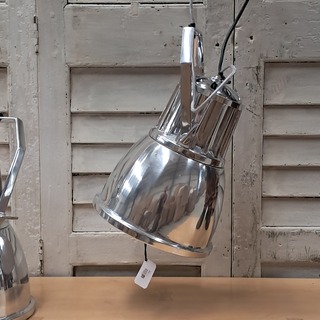 2x Industriële hanglamp