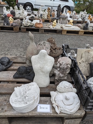 8x Tuinbeeld  divers