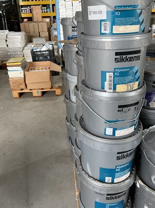 Ca. 12x Emmer Sikkens alphatex IQ
