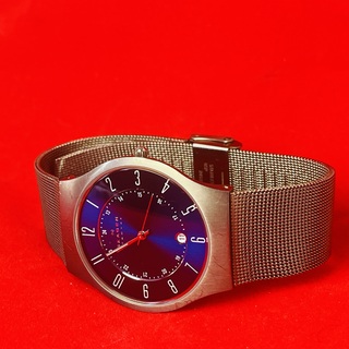 Skagen Titanium herenhorloge met originele Milanese mesh band