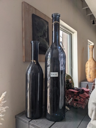2x Fles  Blauw
