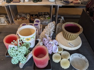 Diverse decoratiemateriaal