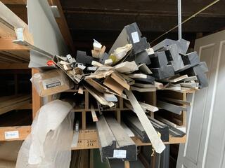 Partij kunststof dorpels en latten