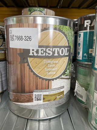 7x Restol zijdeglans en olie