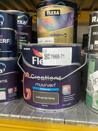 9x Diverse Flexa verf