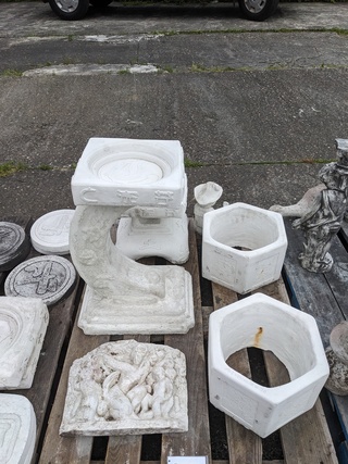 8x Tuinbeeld  divers