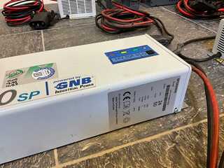 Batterij lader GNB, 24V 50A, Wit, bouwjaar Onbekend