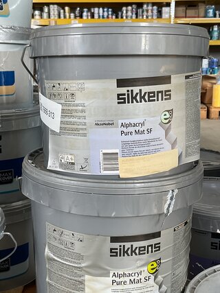 3x Emmer Sikkens alphacryl SF mat