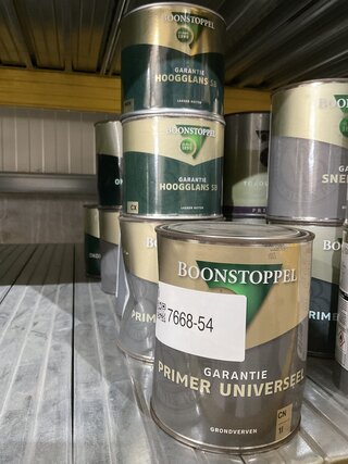 9x Diverse Boonstoppel