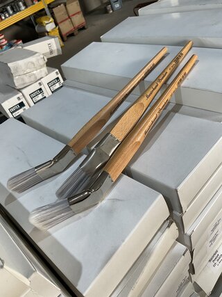 Ca. 10x Meesterhand kwasten