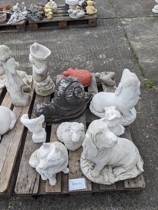 ca. 10x Tuinbeeld divers
