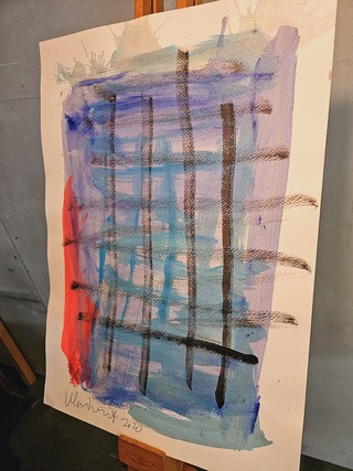 Peter Klashorst – Schilderij gesigneerd