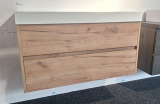 Badkamermeubel, Sanibell, natural oak